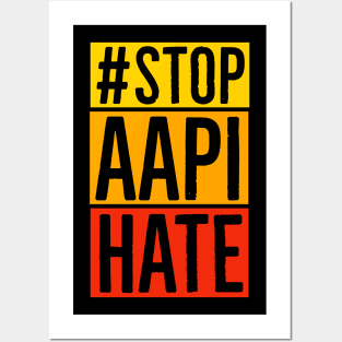 Stop AAPI Hate Posters and Art